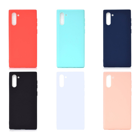 Samsung Galaxy Note10 - St�td�mpande Matt Silikonskal Nkobee