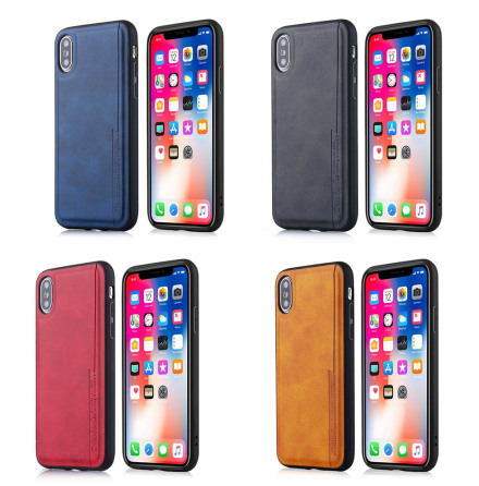 iPhone XS MAX - Sttdmpande PU-Lder Skal