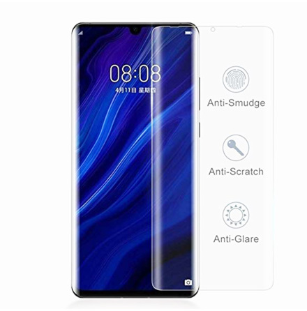 Huawei P30 Pro Skrmskydd 9H Nano-Soft Screen-Fit HD-Clear