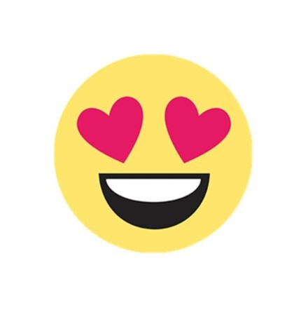 Mobilhllare Pop-Stand "Love Emoji" ( Popsocket-alternativ )