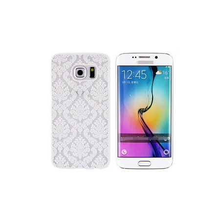 Samsung Galaxy S6 Edge - Stilrent Retroskal VINTAGE FLOWER