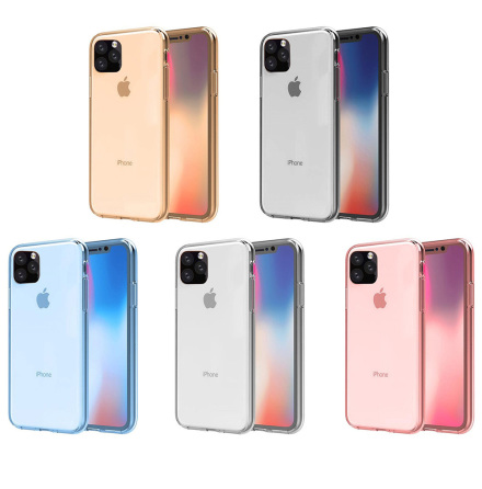 iPhone 11 Pro - Skyddande Dubbelsidigt Silikonskal