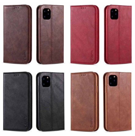 iPhone 11 Pro - Praktiskt Retro Pl�nboksfodral (AZNS)