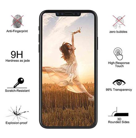 iPhone 11 Pro Max Sk�rmskydd (HuTech) 9H HD-Clear