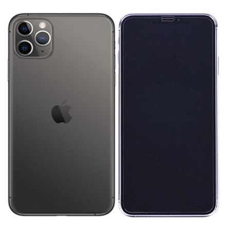 Skrmskydd 3D Aluminiumram iPhone 11 Pro Max 