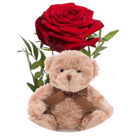 Mobilhllare Pop-Stand "LOVE U BEAR" ( Popsockets-alternativ )