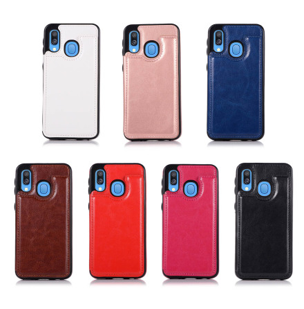 Samsung Galaxy A40 - Stils�kert Skyddsskal med Kortfack NKOBEE