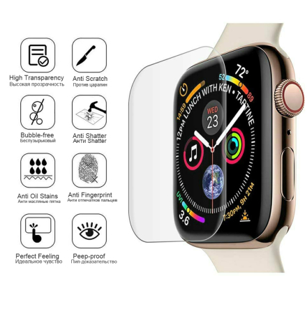 Mjukt Skrmskydd PET Apple Watch Series 5/4 40/44mm