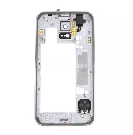 Samsung Galaxy S5 (SM-G900) - BAKCHASSI med delar, VIT