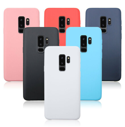 Samsung Galaxy S9+ - Stilrent Matt Silikonskal från NKOBEE