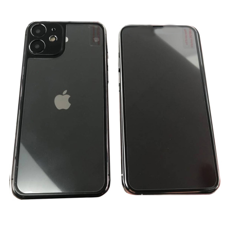 iPhone 11 Skrmskydd Fram- & Baksida Aluminium 9H HD-Clear