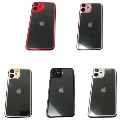 iPhone 11 Skrmskydd Baksida Aluminium + Titanlegerings metall