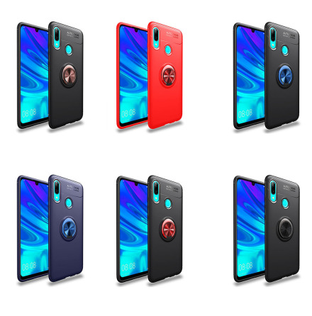 Huawei P Smart 2019 - Praktiskt Silikonskal med Ringhllare