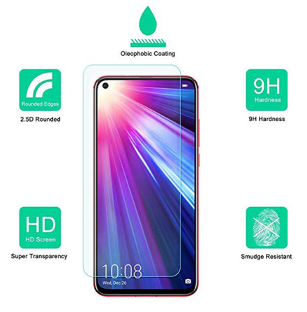 Nova 5T Skrmskydd Standard 9H 0,3mm Screen-Fit HD-Clear