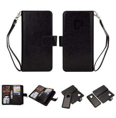 Stilrent Plånboksfodral (9-Kort) för Samsung Galaxy S9+ LEMAN