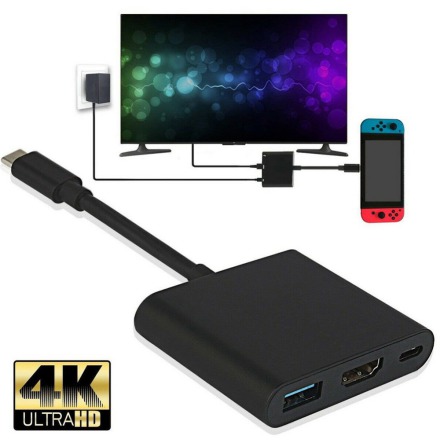 USB 3.1 Converter Type-C To USB 3.0/HDMI/TypeC Female Adapter