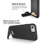 iPhone SE 2020 - Stilsäkert Skyddsskal med Kortfack (JENSEN)