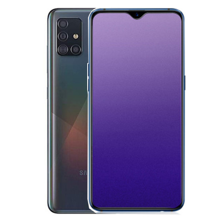 A71 2.5D Anti Blue-Ray Anti-Fingerprints Sk�rmskydd
