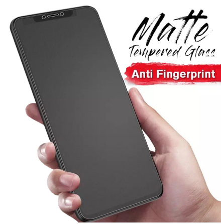 iPhone X/XS Anti-Fingerprints Skrmskydd 0,3mm