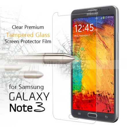 Samsung Galaxy Note 3 - Skyddsglas/ Skrmskydd (Hrdat glas)
