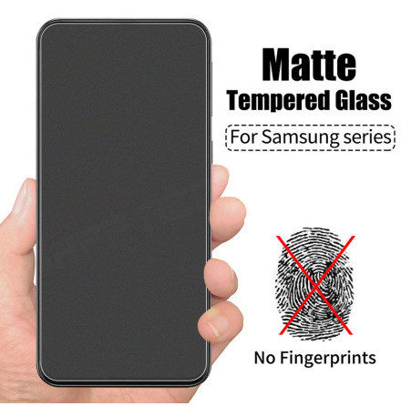 Samsung Galaxy A21s Matt Skrmskydd Anti-Fingerprints 9H 0,3mm