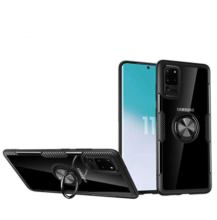 Samsung Galaxy S20 Ultra - Professionellt Skal med Ringhållare