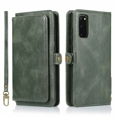 Samsung Galaxy S20 Plus - Professionellt Dubbelfunkions Plånboksfodral