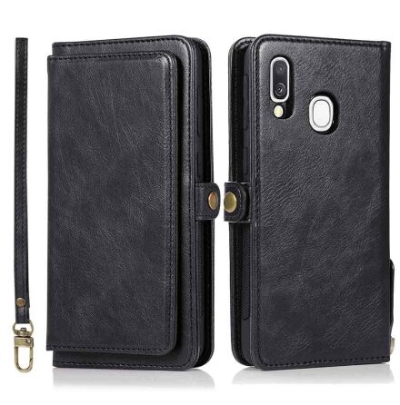 Samsung Galaxy A40 - Robust Plånboksfodral Dubbelfunktion