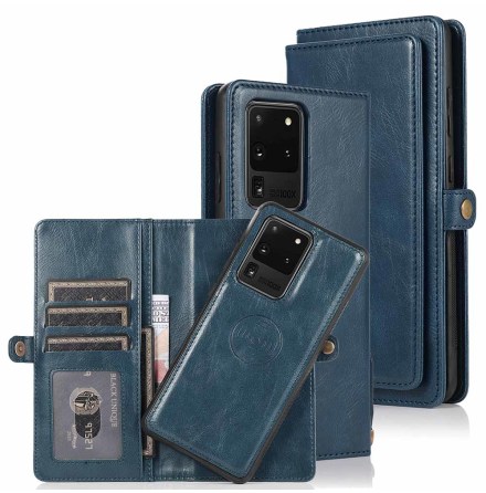 Samsung Galaxy S20 Ultra - Praktiskt Dubbelt Plånboksfodral