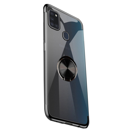 Samsung Galaxy A21S - Professionellt Floveme Skal med Ringh�llare