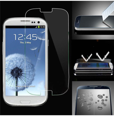 Samsung Galaxy S3 - HuTech Skyddsglas/Skrmskydd