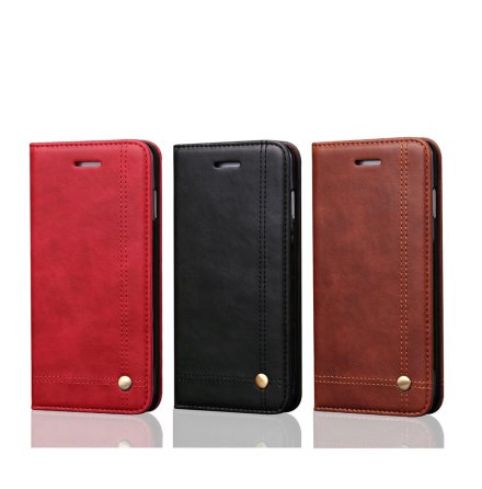 LEMAN Stilrent Plnboksfodral fr Samsung Galaxy S8