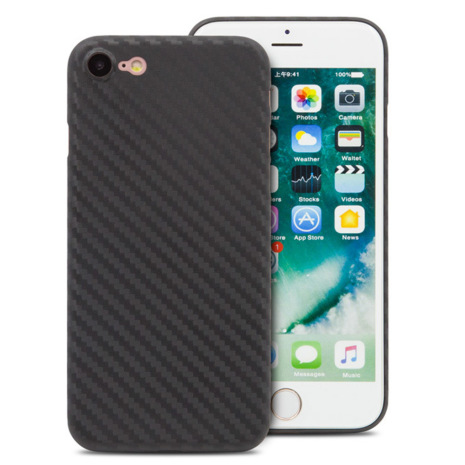 iPhone 6/6S - Stötdämpande Tunt Karbon Skal