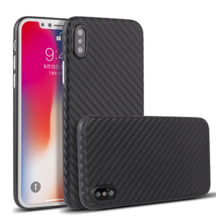 iPhone X/XS - Kraftfullt Stttligt Karbon Skal