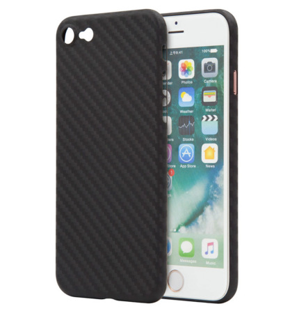 iPhone 7 - Stilsäkert Skyddsskal Karbon-Design