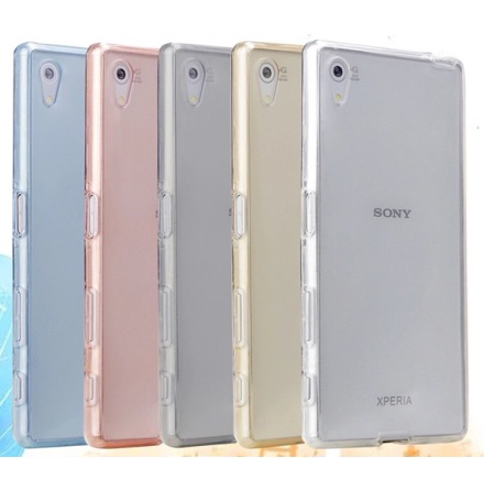 Sony Xperia Z3 - Dubbelsidigt silikonfodral med TOUCHFUNKTION