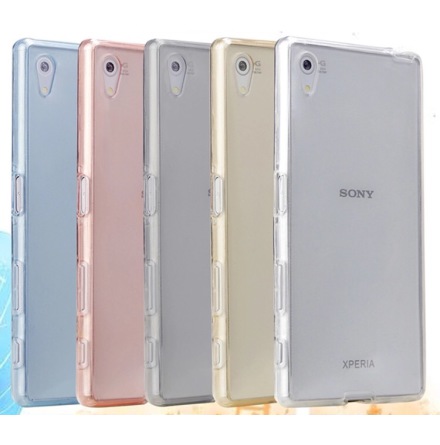 Sony Xperia Z5 - Dubbelsidigt silikonfodral med TOUCHFUNKTION