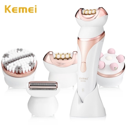 Kemei KM-296 4 i 1 Multifunktionell Epilator Rakapparat