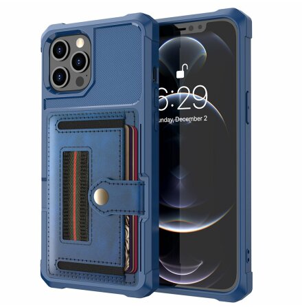 iPhone 12 Pro - Stilrent Skal med Korthllare