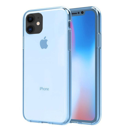 iPhone 12 Mini - Sttdmpande Stilrent Dubbelsidigt Silikonskal