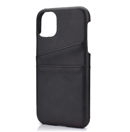 iPhone 12 Pro - Genomtnkt Skal med Korthllare