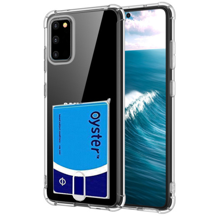 Samsung Galaxy S20 FE - St�tt�ligt Skyddsskal med Korth�llare