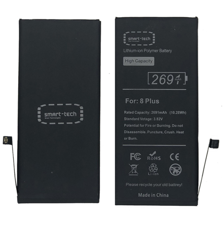 iPhone 8 Plus - 2691mAh Original-Kapacitet Batteri