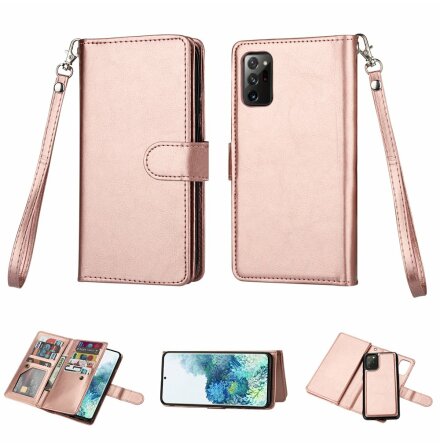 Samsung Galaxy Note 20 Ultra - Robust Praktiskt 9-Kort Plånboksfodral