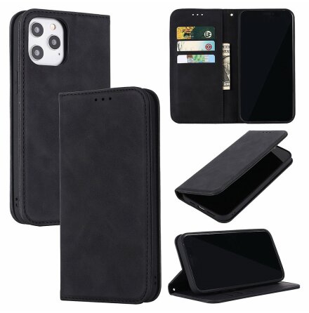 iPhone 12 Pro Max - Praktiskt Stilsäkert Plånboksfodral