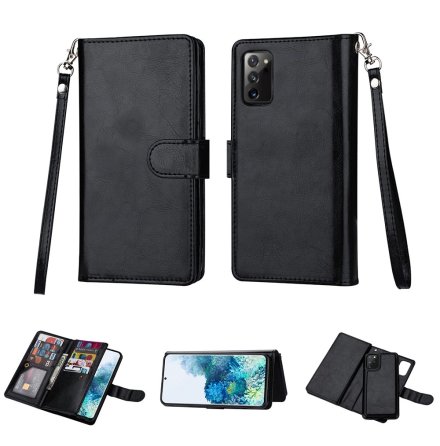 Samsung Galaxy Note 20 - Stilrent Robust 9-Korts Plnboksfodral