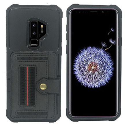 Samsung Galaxy S9 Plus - Praktiskt Stilrent Skal med Korthllare