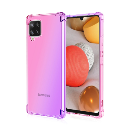 Samsung Galaxy A12 - Elegant St�td�mpande Floveme Silikonskal