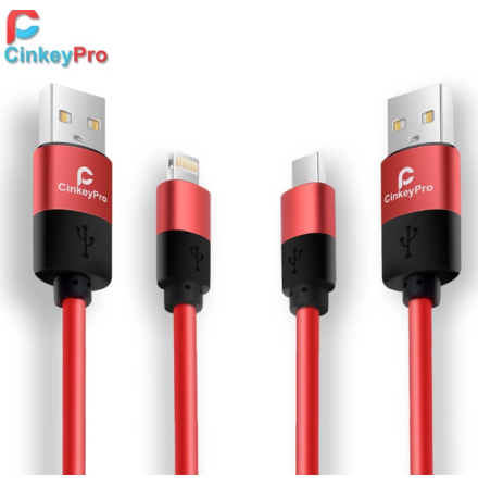 Lightning USB-kabel frn CinkeyPro - Long-life 100cm 