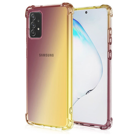 Samsung Galaxy A72 - Sttdmpande Stilrent Silikonskal